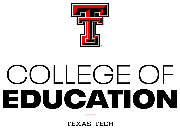 Texas Tech University College of Education Logo